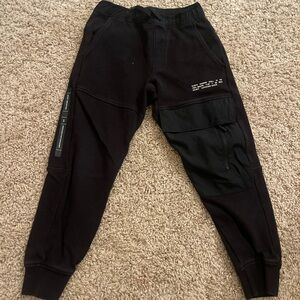 Zara Kids Black Joggers with Pocket Detail